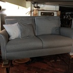 Vintage Sofa neu bezogen